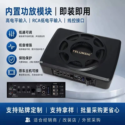 High-Power Compact Bass Speaker — Car speaker/subwoofer