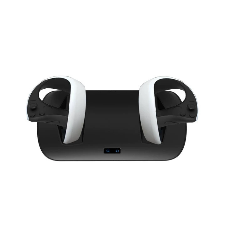 Зарядная база для контроллера PS VR2 с индикатором, простая двухместная зарядная станция для PSVR2 контроллеров