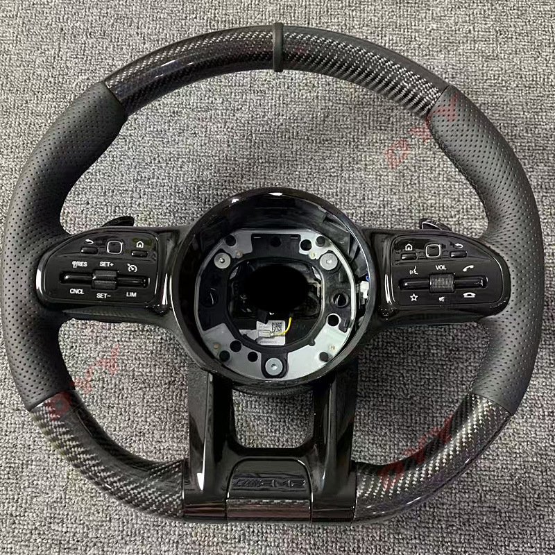 Carbon Fiber Steering Wheel for Mercedes-Benz AMG GLC GLE GLS AEGC Class