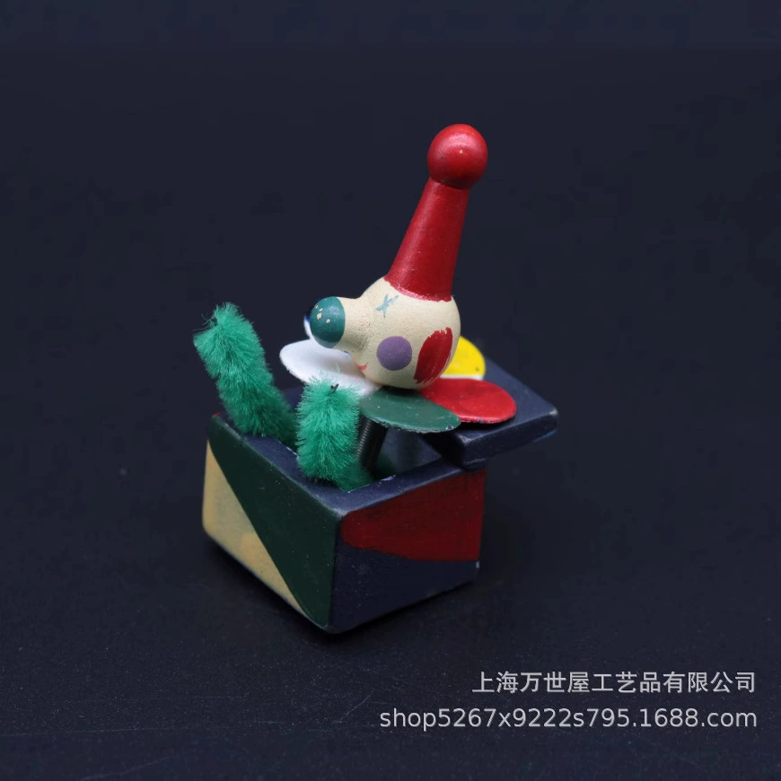 Small realistic doll house, wooden toy, scale 1:18