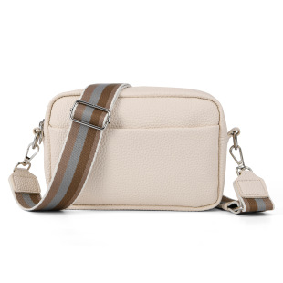 2023 New Cross-Border Export Solid Color Pu Crossbody Bag for Women, Small Shoulder Bag, Small Square Bag, Compact Women's Bag