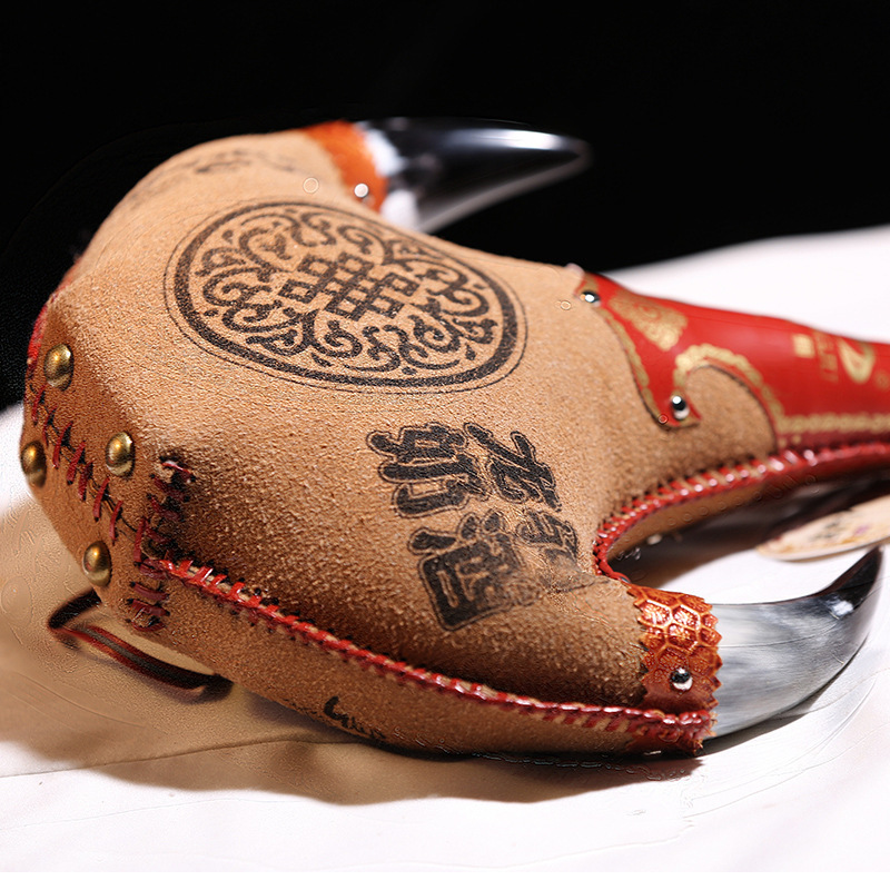 Live stream for 49.9 yuan; 2 pieces of Inner Mongolia leather bag mare's milk liquor gift wine 52 degrees 500ml