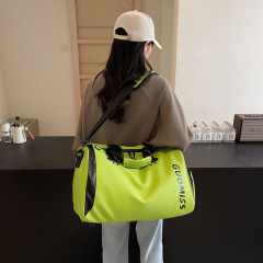 ファッション旅行バッグ干湿分离スポーツフィットネスバッグ男性大容量ファッション女性スポーツ収纳旅行バッグ