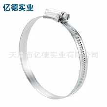 厂家直销不锈钢碳钢铁镀锌英式喉箍铁皮管卡管夹消防卡箍蓝头抱箍
