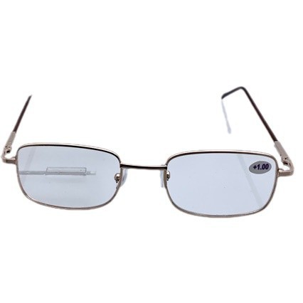 Nuevo marco de metal gafas de luz, marco de moda, gafas de luz HD