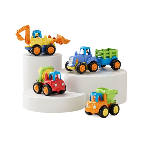 Huile Toys 326 Engineering Vehicle Excavator Toy Car Boy Car Children Baby Toy Push Excavator