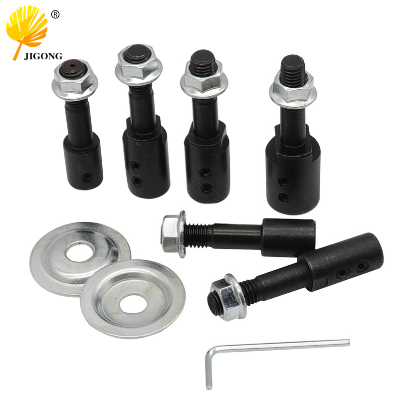 电机配件 砂轮连接轴内孔5-16mm 电机台磨连接杆抛光轮打磨杆