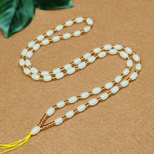 手工编制玉珠项链绳翡翠玉坠吊坠挂绳男士女款挂脖玻璃挂坠绳