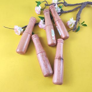 Jujube wood products household garlic tamping hammer jujube wood solid wood tamping garlic stick grinder no paint no wax log wholesale