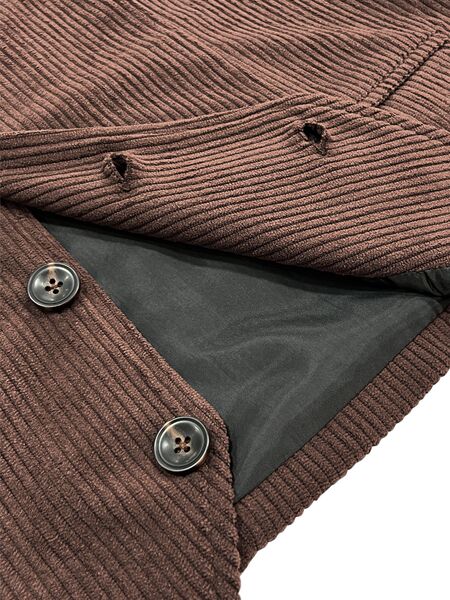 Corduroy vest