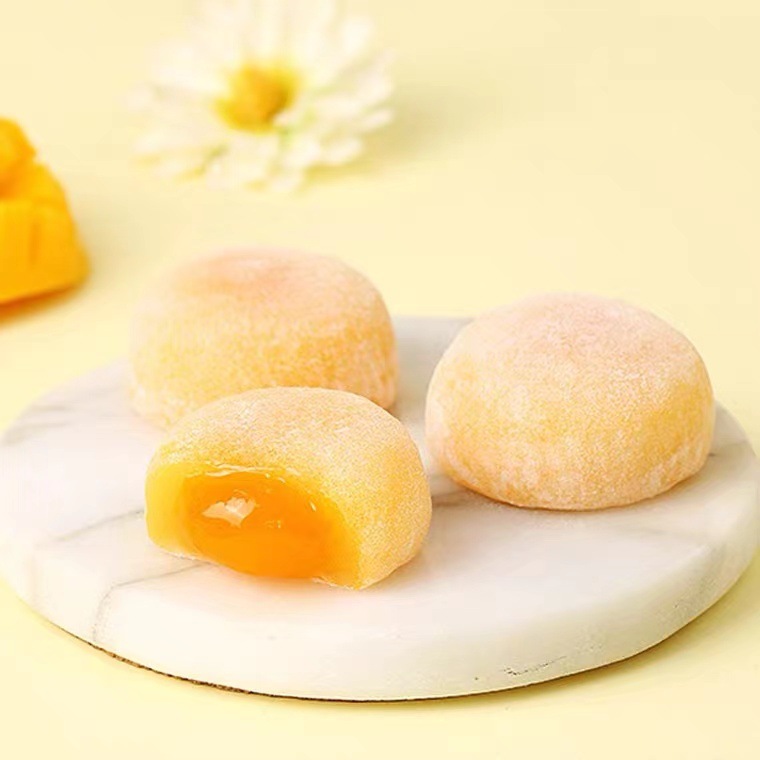 Biaocaowei 120g box with 72 packages, including matcha, mango, strawberry, and glutinous rice pudding filled dumplings