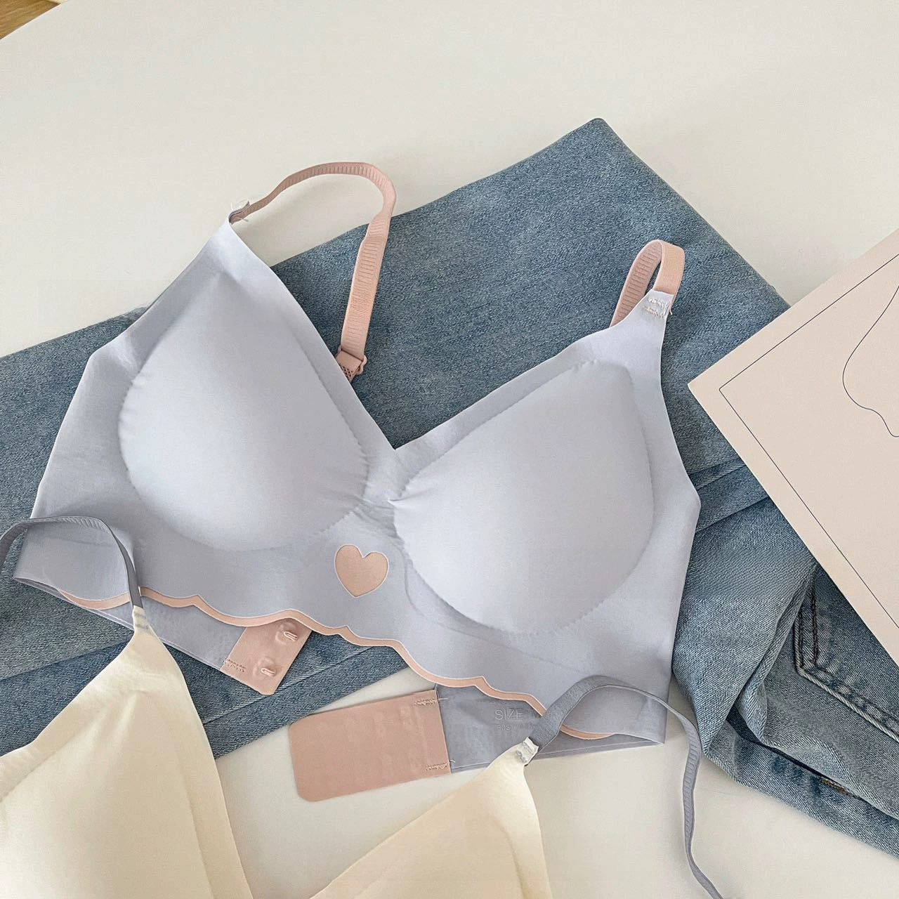 С underwear поддерживающая push up бюстгальтер, беспроводной бюстгальтер, топ-бюстгальтер
