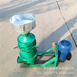 电动谷子碾米机图片 粮食去皮碾米机 全自动碾米去皮机