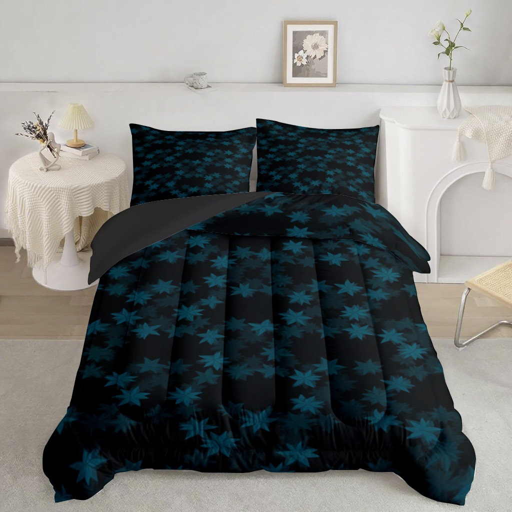 TEMU / JIT HD hoja digital impresión 180gms suave y cómodo conjunto de colcha de cama