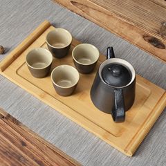 メーカーは竹製の多規格の本巻きトレーの茶皿を提供しています。