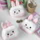 Cartoon bunny plush coin purse cute girl heart bag bag bag pendant practical storage bag gift wholesale