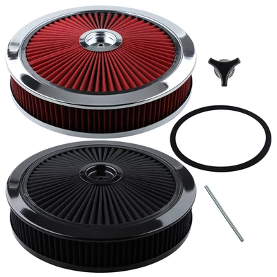 14x3inch Yuyulan Yüksək Axınlı Hava Filtri Chevrolet Gmc Ford Hava Filtri üçün