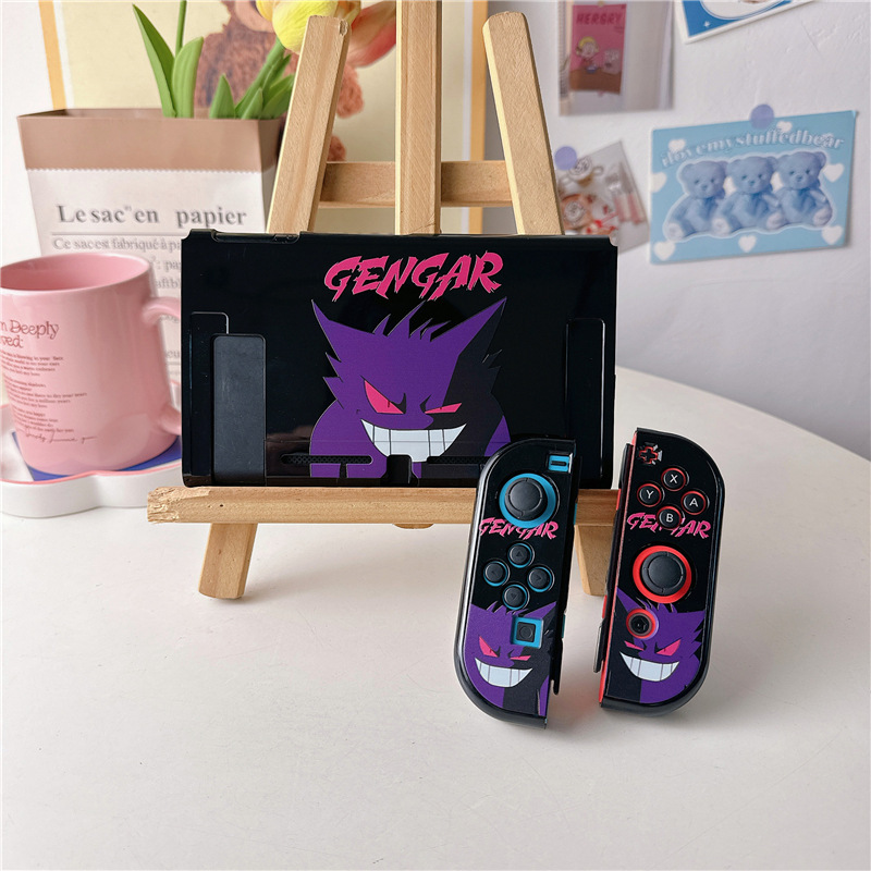 Cartoon Geng ghost for Nintendo Switch case OLED split game PC protective case Baokemeng hard NS case Cartoon Geng ghost for Nintendo Switch case OLED split game PC protective case Baokemeng hard NS case