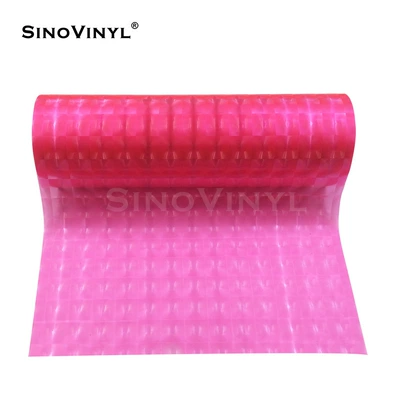 Kalek 3D Cat-Eye Car Headlight Film Tail Light Fog Light Color-Changing Modification Film Car Light Translucent Film Heat Insulation Film (Automotive Film) - 039-m-pink