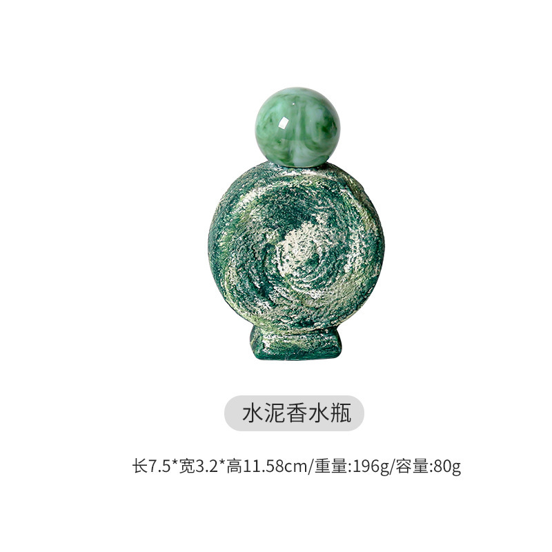 モダンライト高級新ガラス香水瓶 80 ミリリットル高価値グラデーションカラーボトリングスプレー香水ボトルキャップ装飾|undefined