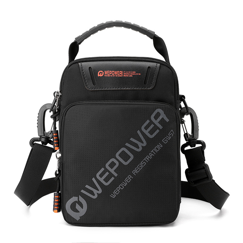 WEPOWER nuevo bolso de hombro de tendencia transfronteriza para hombres de gran capacidad bolso de hombro para vestir bolso de cintura