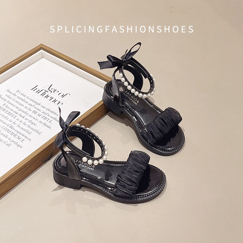 Zapatos de playa para niños de verano 2026 zapatos de princesa de moda para niños zapatos de playa para niños zapatos romanos para niños