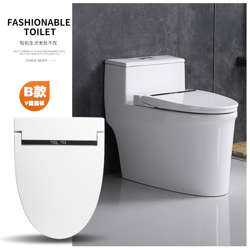 cubierta de inodoro inteligente multifuncional con temperatura constante de calor cubierta de inodoro para lavado de mujeres secado automático cubierta de inodoro inteligente para cambiar el voltaje