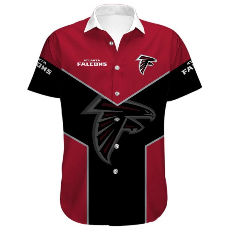 Fashion Lapel Short Sleeve 32 Nfl Team Football Team 3D Digital Shirt Men's Hawaiian Cardigan Shirt T-Shirt