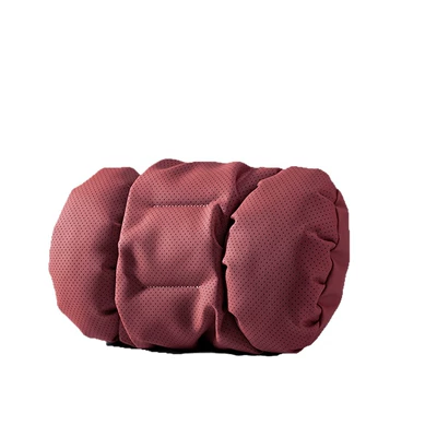Headrest: Premium Anti-Stain Leather Bubble Cotton