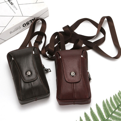 Super large 7.5 Mobile phone bag Belt mobile phone Waist pack outdoors One shoulder Messenger Mobile phone bag Waist pack wholesale