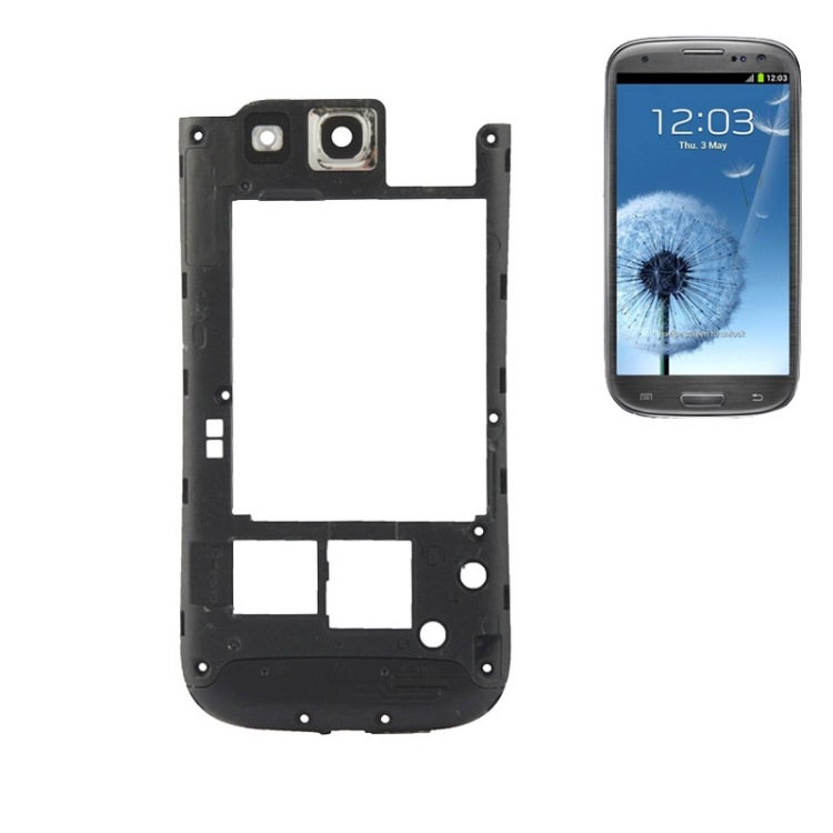Aplicable para Samsung para Galaxy SIII\ i9305 Placa central original (negro)