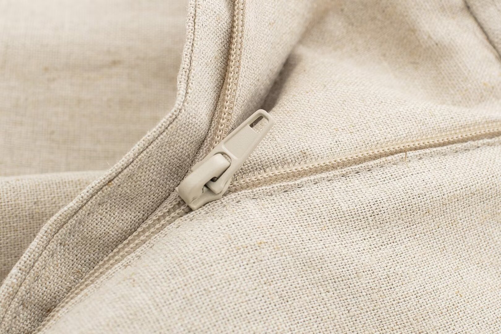 Women's clothing 2024 summer new linen blend short suit jacket straight leg pants set_voghion.com