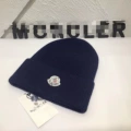 M navy blue knitted hat