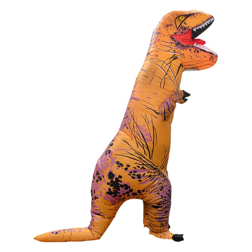 Halloween niños Tyrannosaurus ropa inflable dinosaurio Jurásico muñeca ropa de fiesta cos divertido muñeca ropa