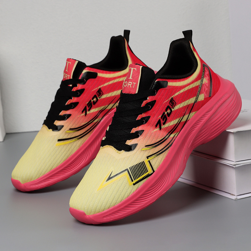 Zapatos de hombre casual versátil nuevos zapatos de comercio exterior al por mayor pareja de poliuretano coreano zapatos de carrera de moda