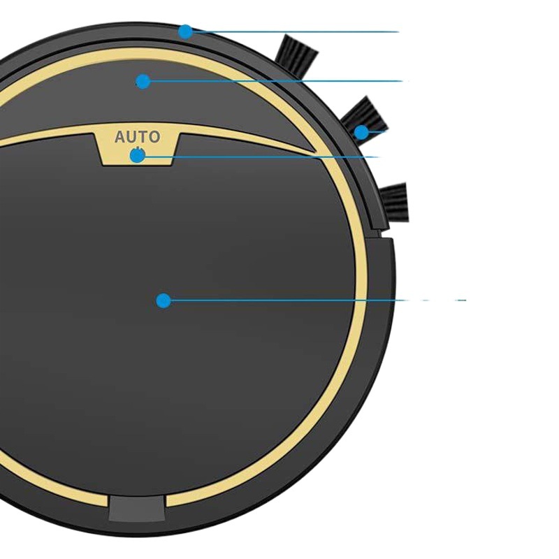 Barredora de control remoto Planificación de ruta Robot de barrido delgado e inteligente Aspiradora automática Máquina integrada de succión, barrido y arrastre