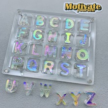 �׏�6mm������������͸��26Ӣ����ĸ�����鴮��DIY�Ʒ�ֹ����