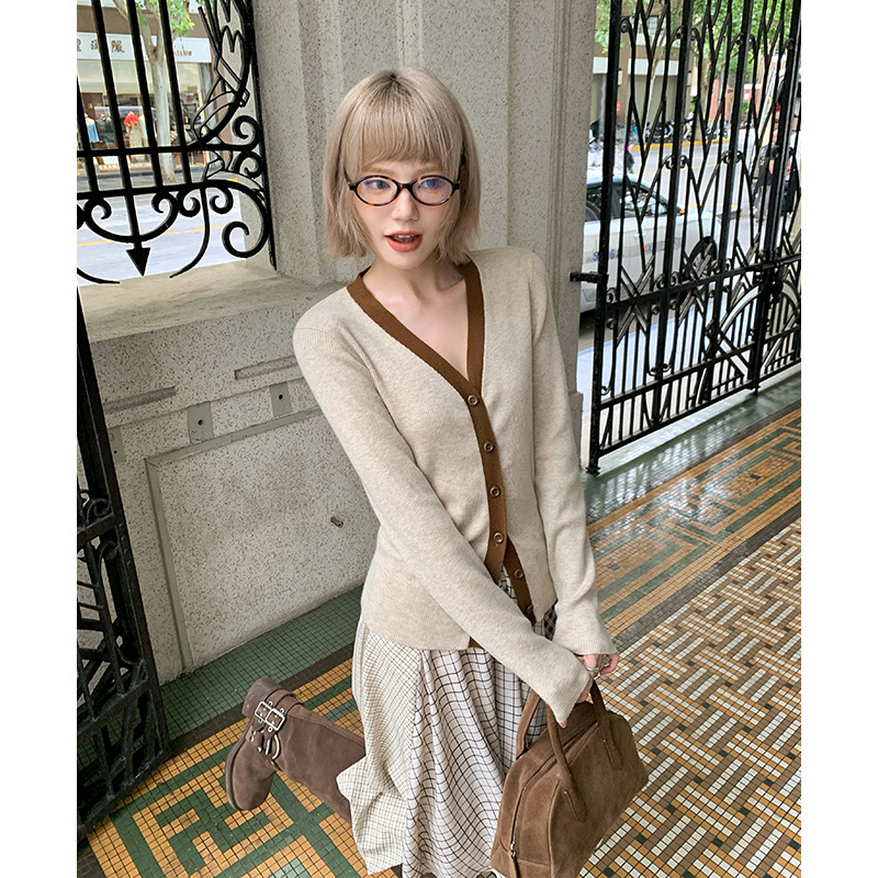 【 30% off Special Offer No Returns 】Unity Mode Knitted Sweater Cardigan Top for Women 251058