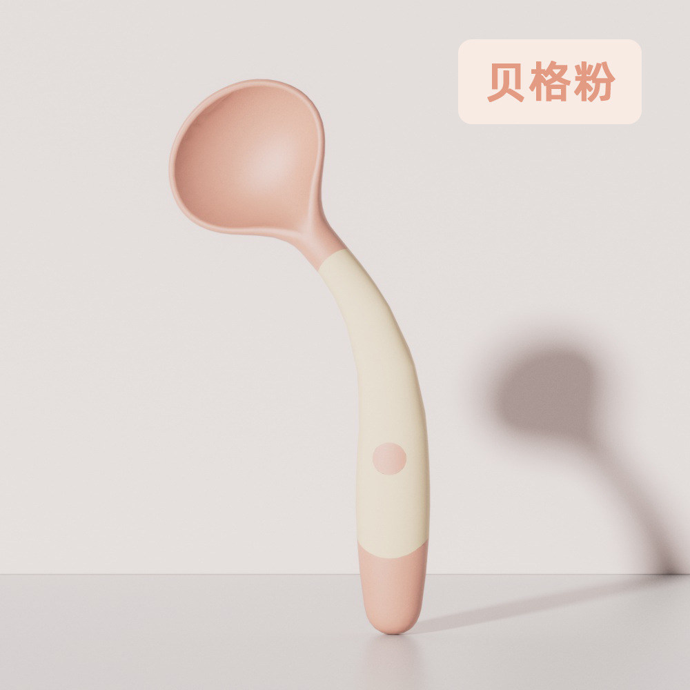 Baby Twist cuchara flexible bebé entrenamiento comiendo cuchara niños vajilla comiendo comida complementaria cuchara de bebé