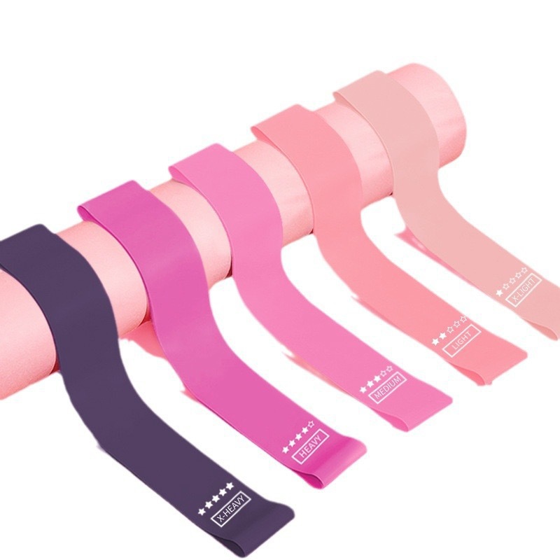 Cross-border bestseller TPE exercise band, resistance band, squat exercise stretch band, yoga resistance loop, fitness elastic band
