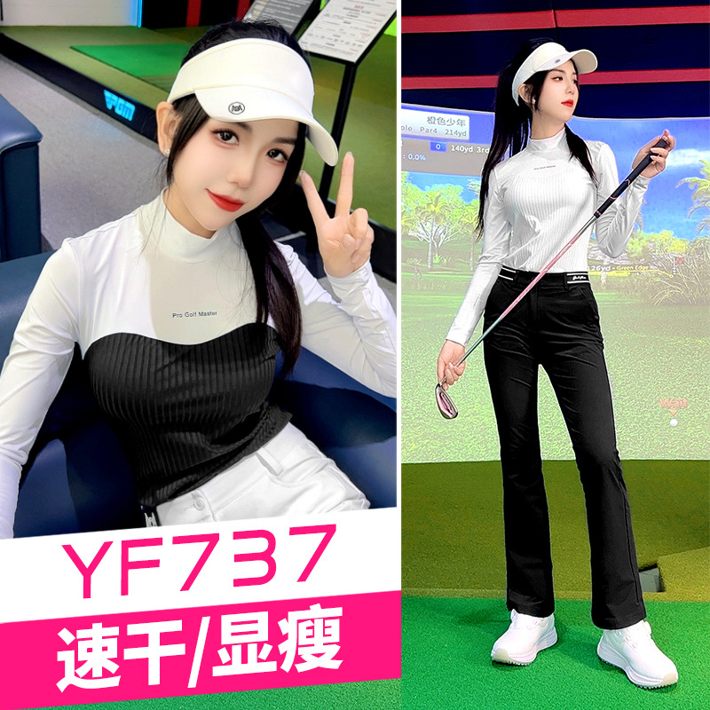 2024 Golf Women's Autumn Women's Base Shirt Clothing Sunscreen Sports Long Sleeve Top T-shirt Clothes suit