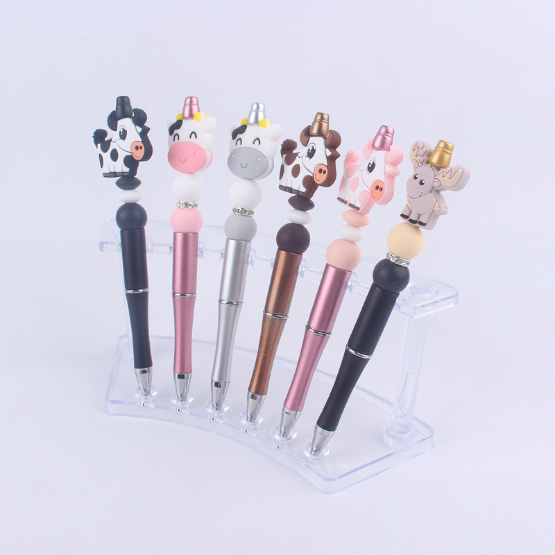 1 Piece Animal Class Learning Daily Plastic Silica Gel Cartoon Style Cute Gel Pen display picture 3