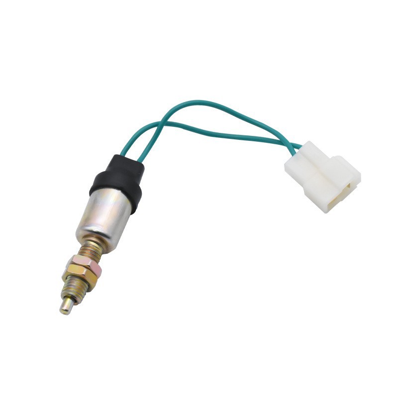 Eléctrico de cuatro ruedas vehículo de freno apagado interruptor cobertizo coche pie freno triciclo 2 hilos interruptor de línea de luz de freno accesorios de la motocicleta