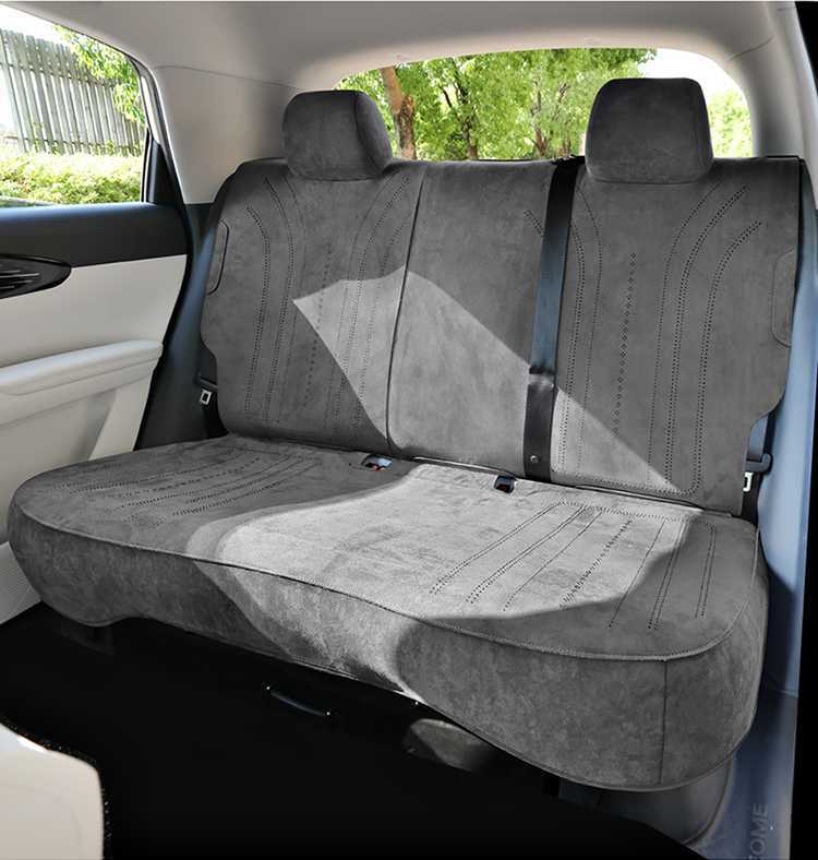 Suitable for Geely Star Wish Special Car Seat Cushions for All Seasons, Semi-Enclosed Suede Saddle Cushions, Interior Seat Covers