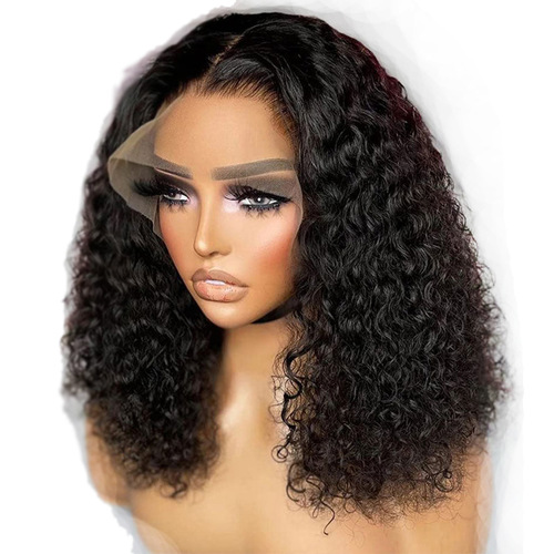 200% Curly Human Hair Wig front lace human hair wigs wigs real hair brazilian