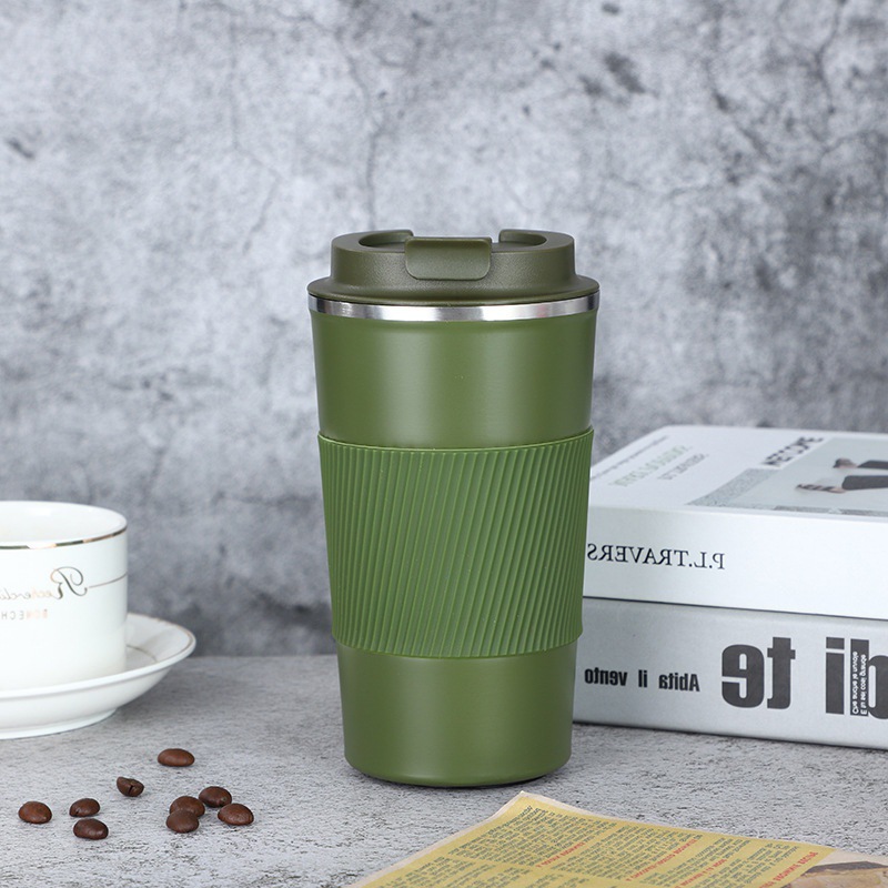 Taza de café de acero inoxidable de tres generaciones taza de té de oficina taza de agua de regalo de venta taza de acompañamiento de automóvil taza de aislamiento portátil