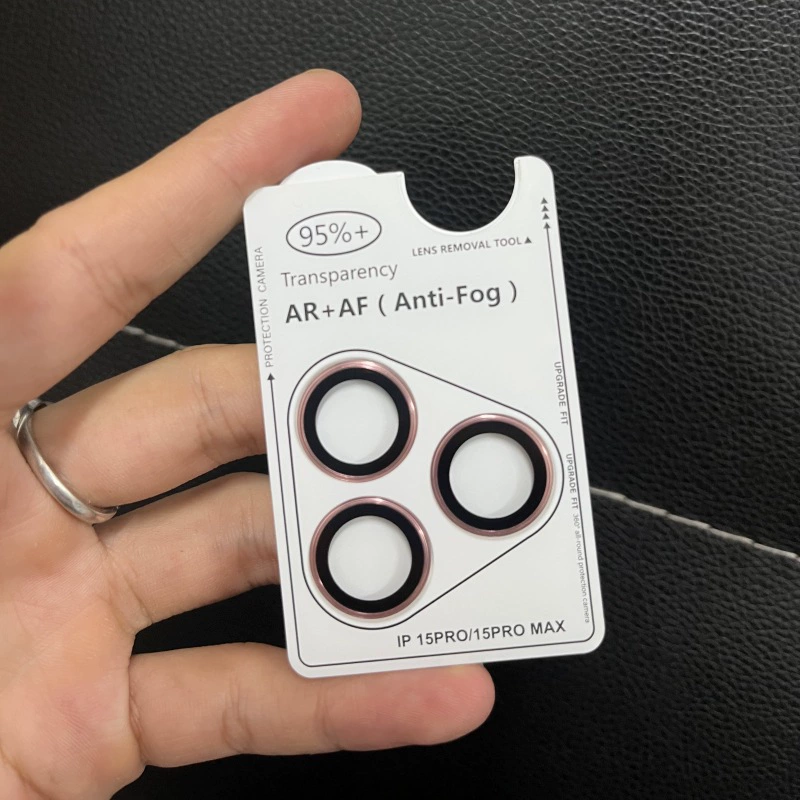 Camera Lens Protector (Apple iPhone 17/16/15 series), AR+AF Anti-Fog Film, Multi-Color