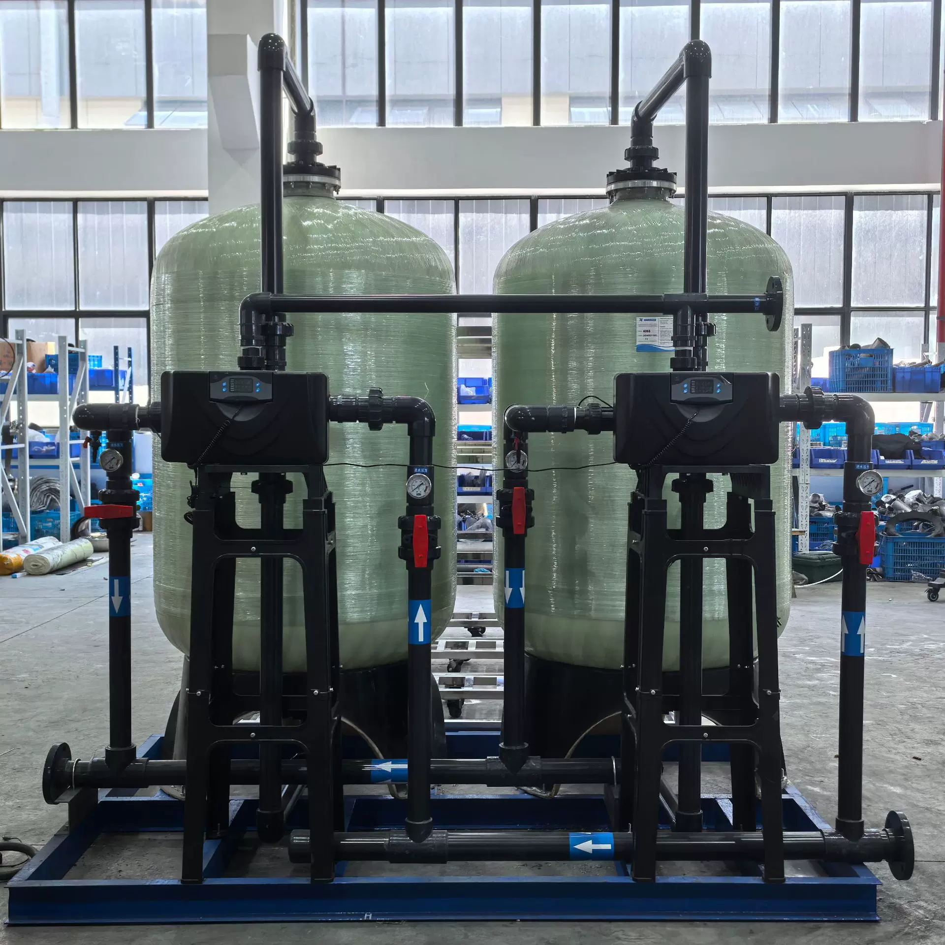 水质软化过滤器全自动软化水设备锅炉循环除水垢工业水处理商用