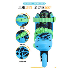 Ice skates, children's skates, roller skates, roller skates, adjustable in-line skates for children, adults, men and women, beginners, factory direct sales