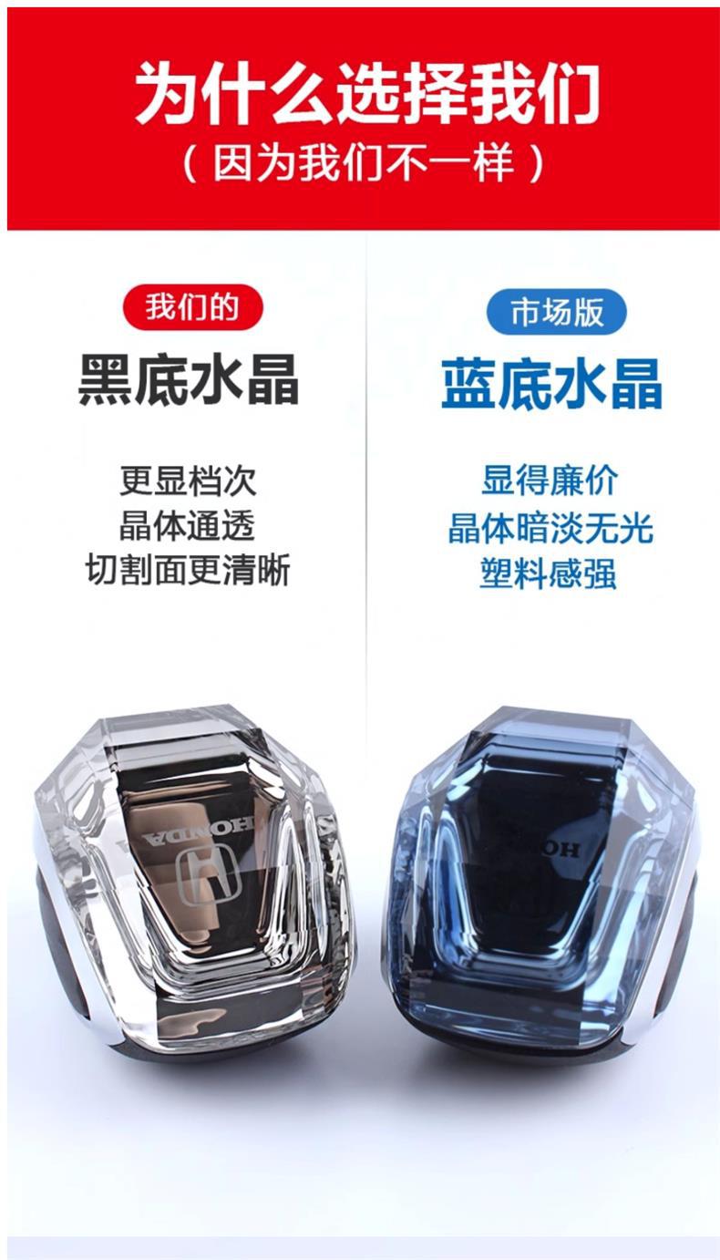 Suitable for Cadillac Ct4/Xts/Ats/Srxcts Gear Handle Crystal Luminous Gear Shift Knob Modification
